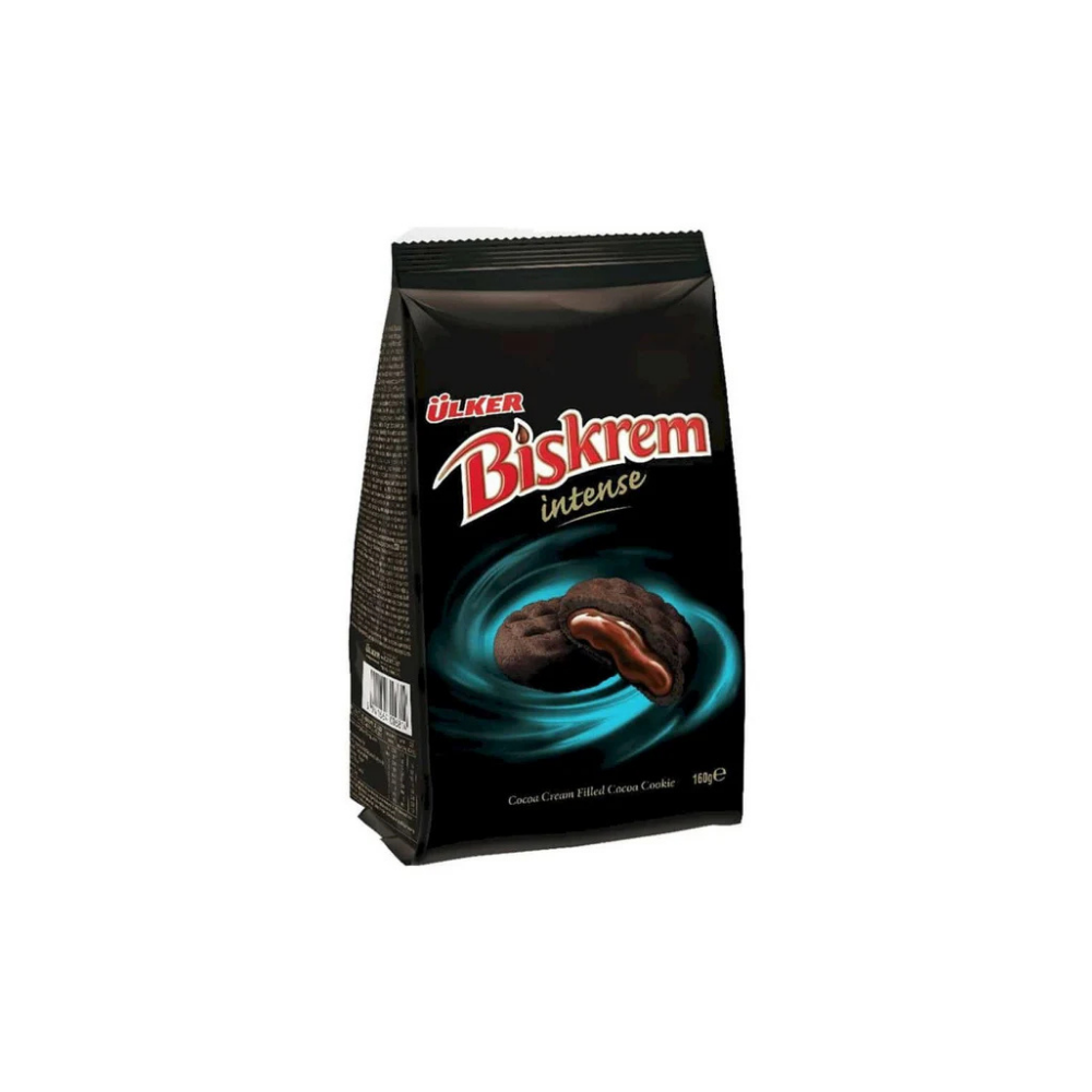 Ulker Biskrem Intense Cocoa Cream Biscuit - 160 gr