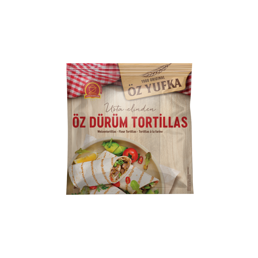 Öz Yufka Lavash Wrap Brot - 8 Stück (20 cm)