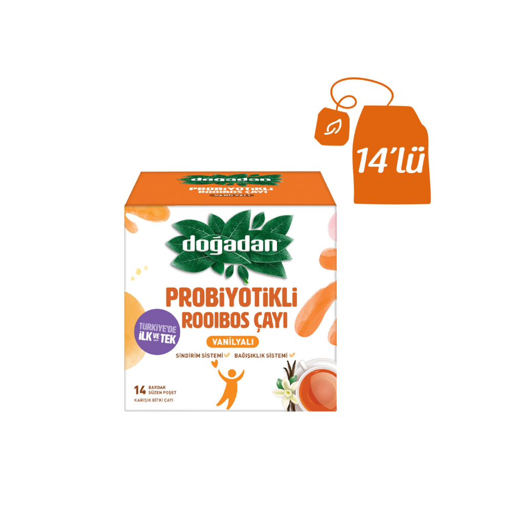 Nature's Droybos Tea Vitamin C Probiotic Vanilla