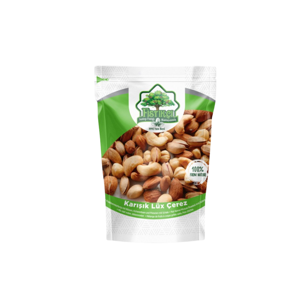 Gemischte Lux-Snacks mit Pistazien - 150 gr