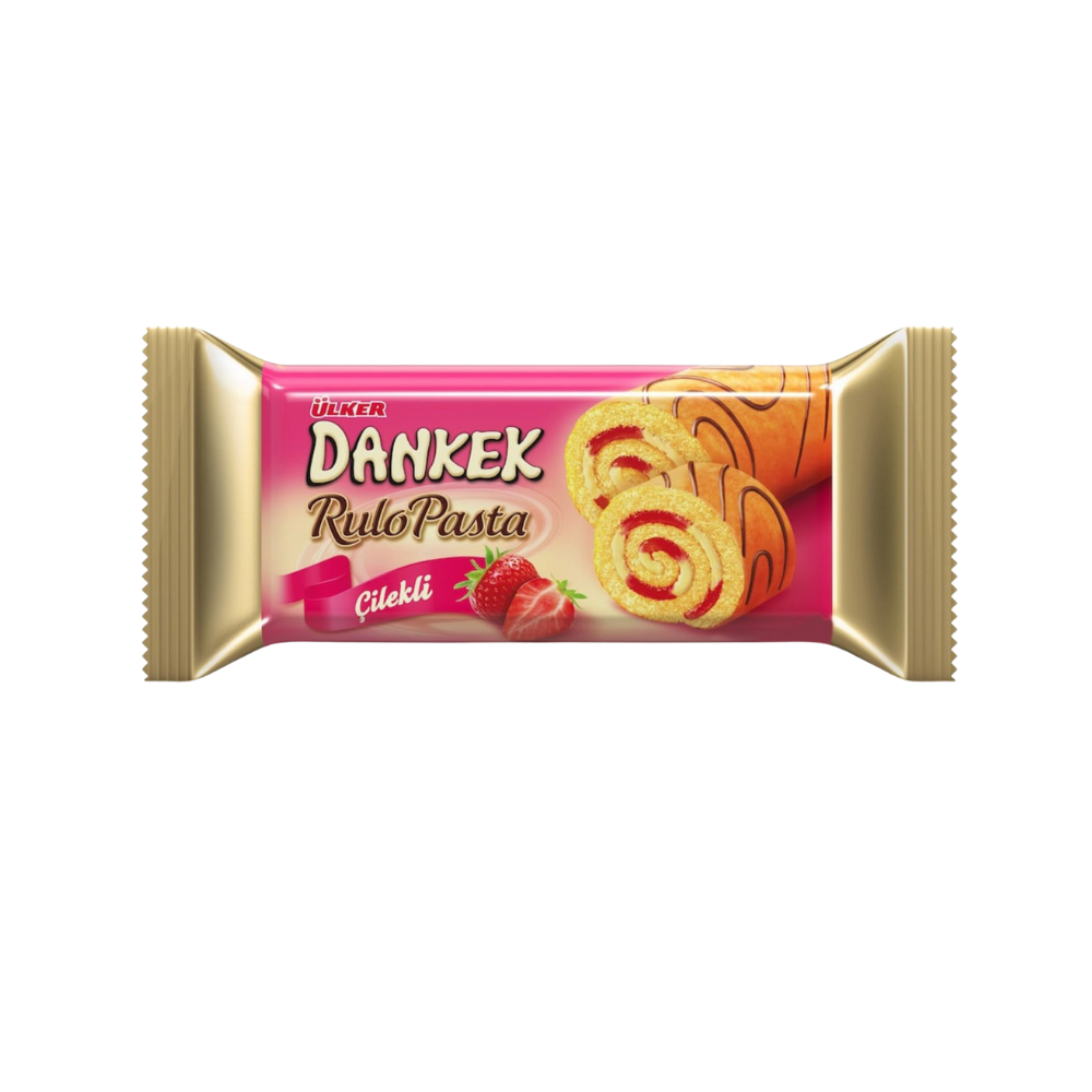 Ulker Dankek Strawberry Roll Cake - 235 gr