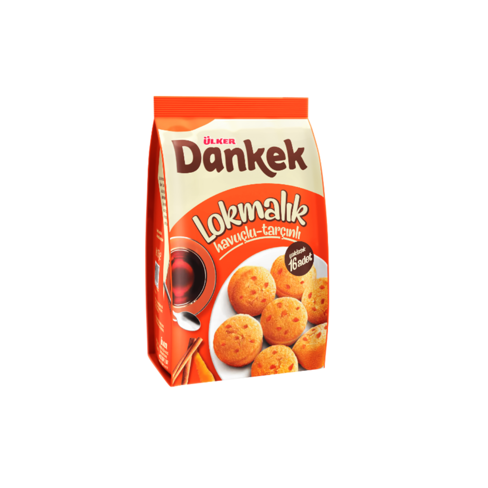 Ülker Dankek Carrot and Cinnamon Bite Cake - 160 gr