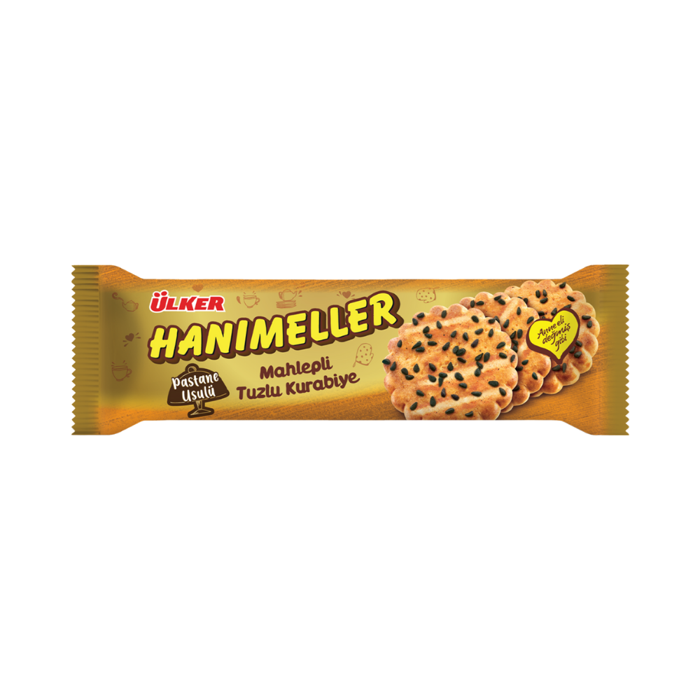 Ulker Hanimeller Mahlep Salty Cookies - 81 gr