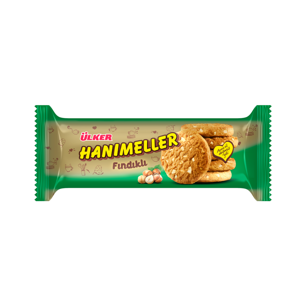 Ulker Hanimeller Hazelnut Biscuit - 82 gr