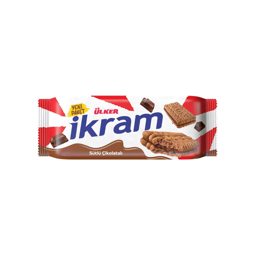 Ulker Ikram Chocolate Cream Biscuit - 84 gr