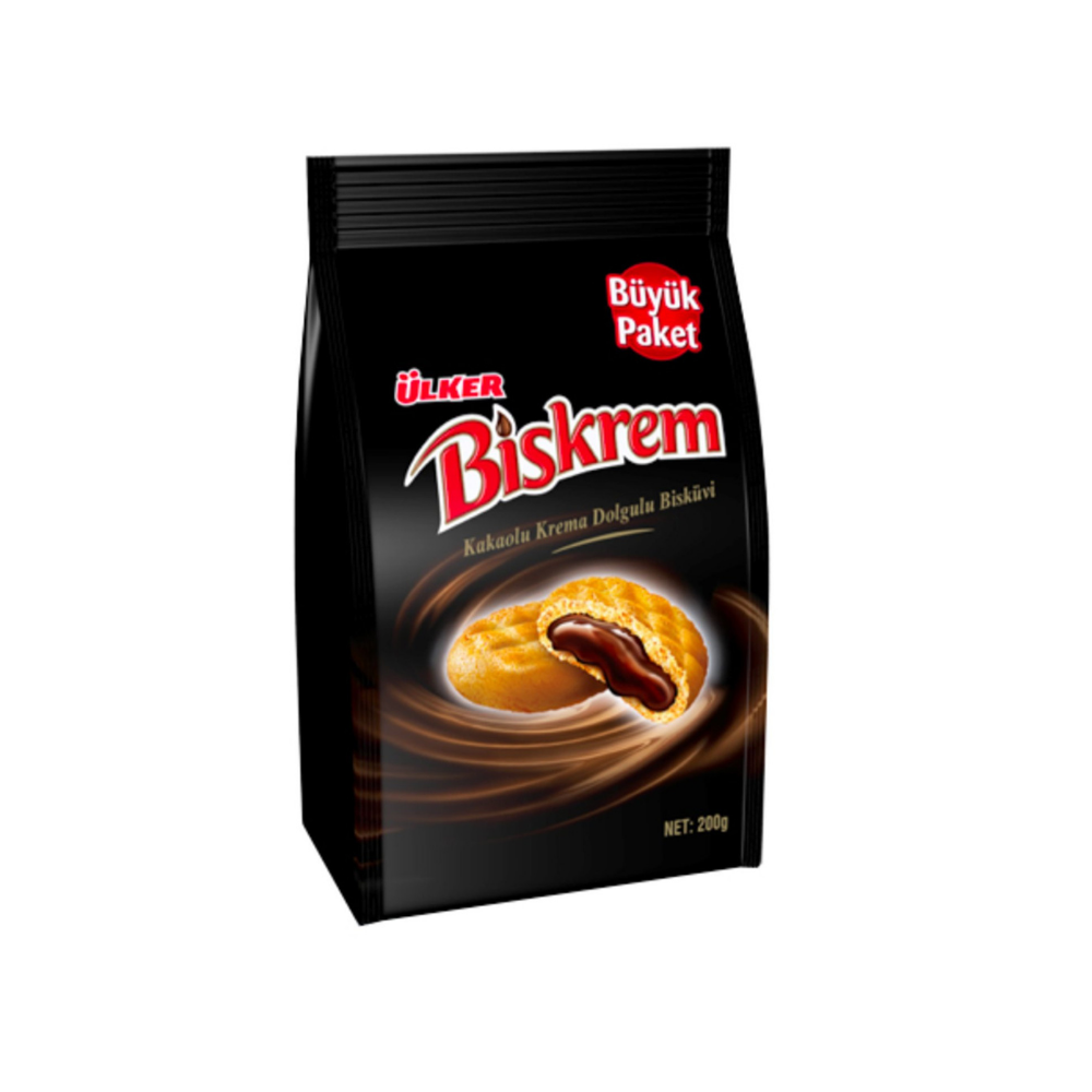 Ulker Biskrem Cocoa Cream Biscuit - 170 gr