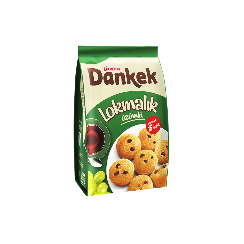 Ulker Dankek Bite Size Raisin Cake - 160 gr