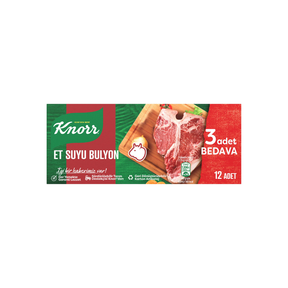 Knorr Fleischbrühe Bouillon - 120 gr
