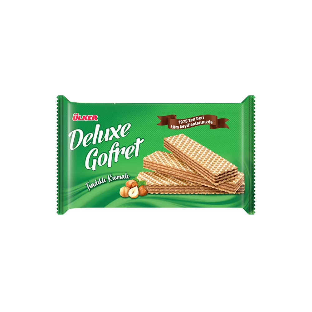 Ulker Deluxe Hazelnut Wafer - 220 gr
