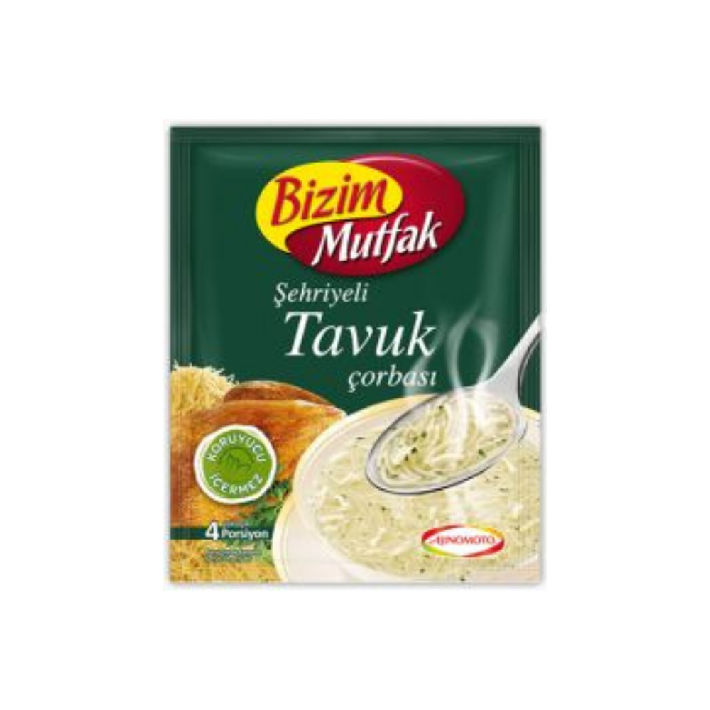Ülker Bizim Mutfak Chicken Noodle Soup - 58 gr