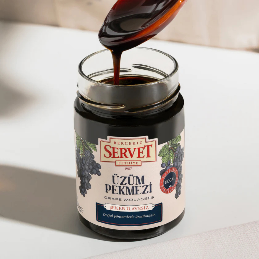 Servet Fethiye Grape Molasses Without Added Sugar - 400 Grams