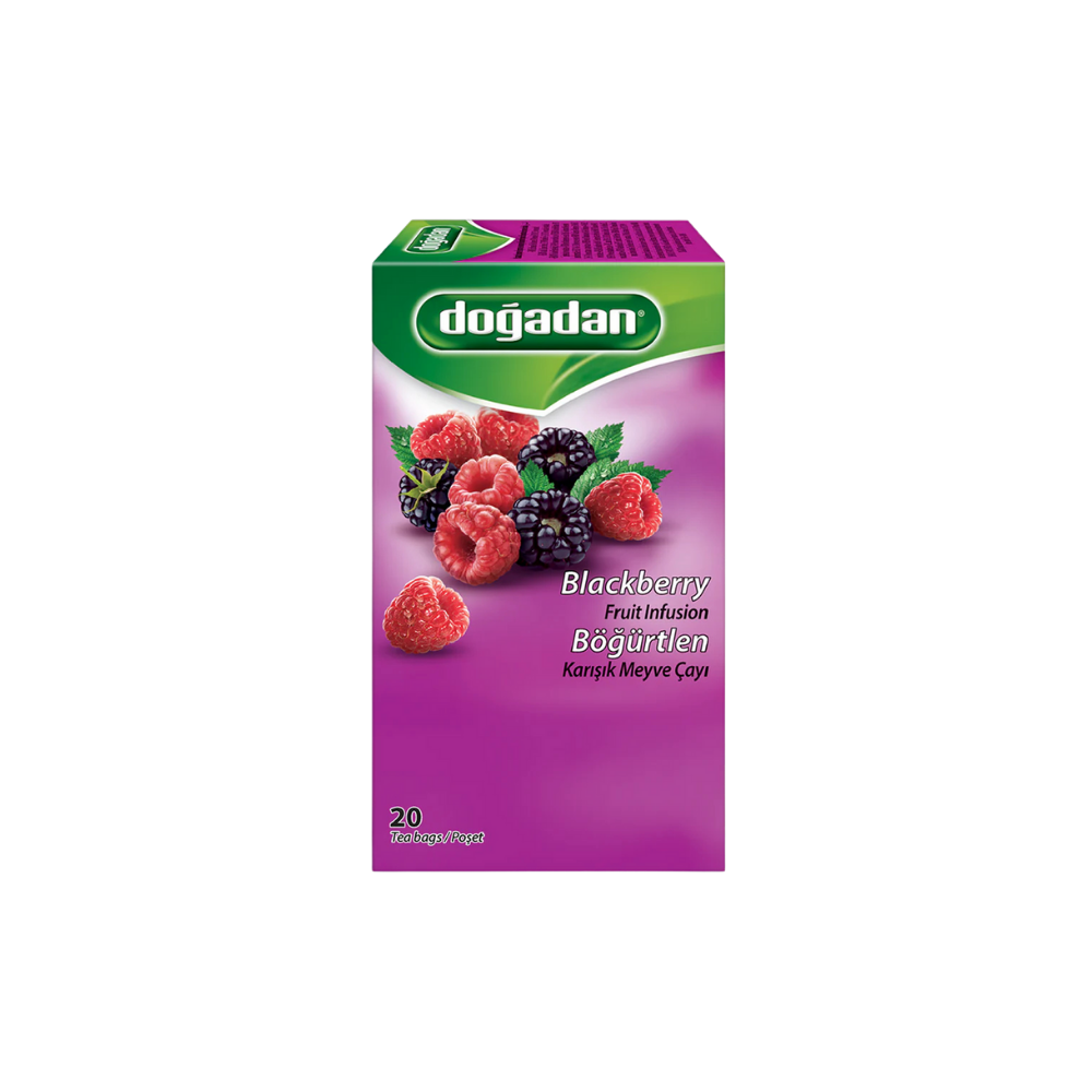 Doğadan Blackberry Mixed Fruit Tea - Pack of 20