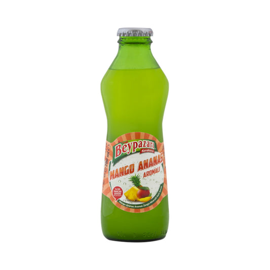 Beypazarı Maden Suyu - Aromalı Cam Şişe 0,2 L (Mango - Ananas)