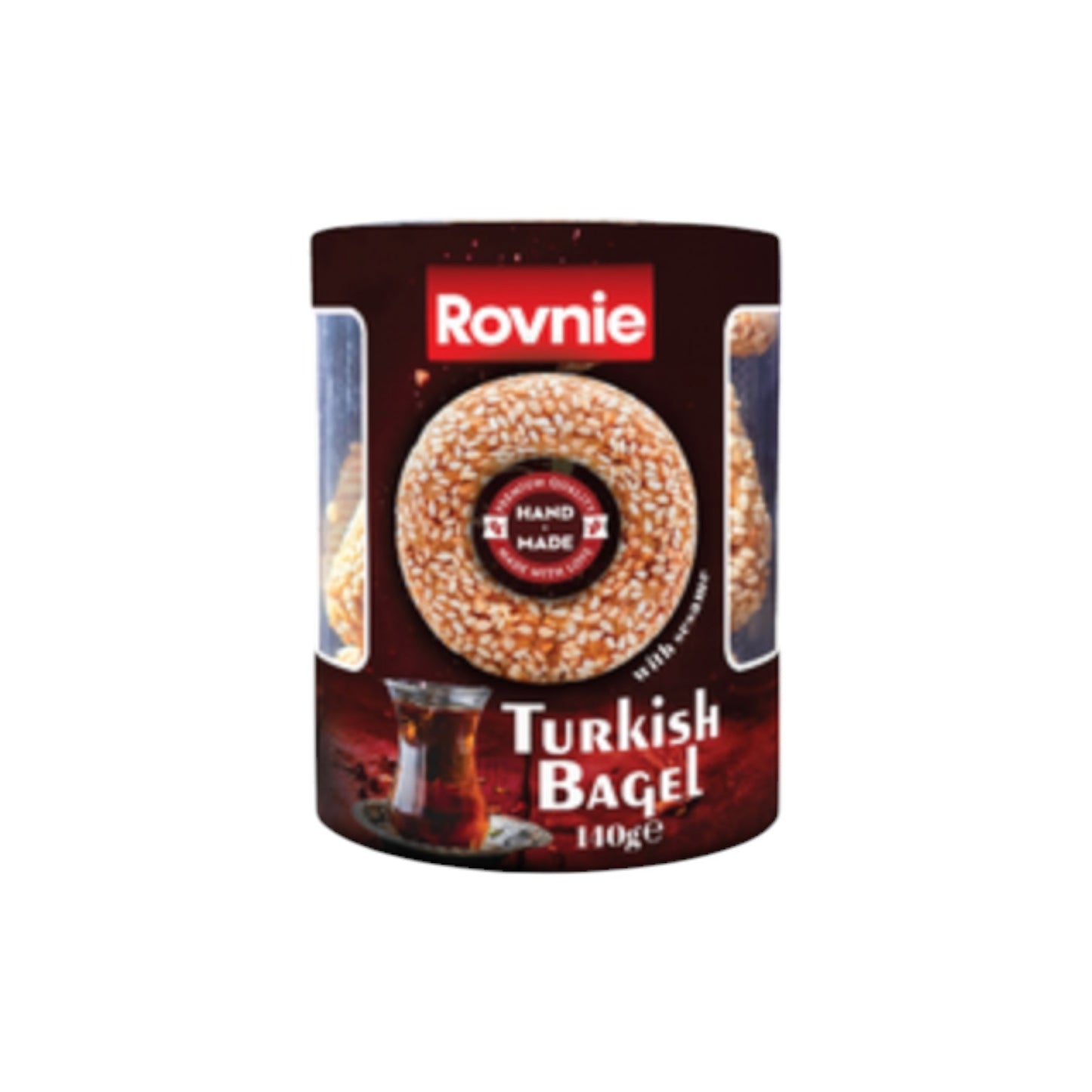 Rovnie Beyaz Susamlı Kandil Simidi - 130 g