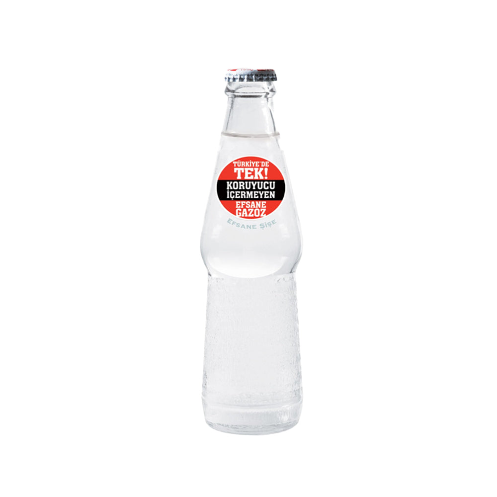 Uludağ Soda-Glasflasche – 250 Milliliter (einfarbig)