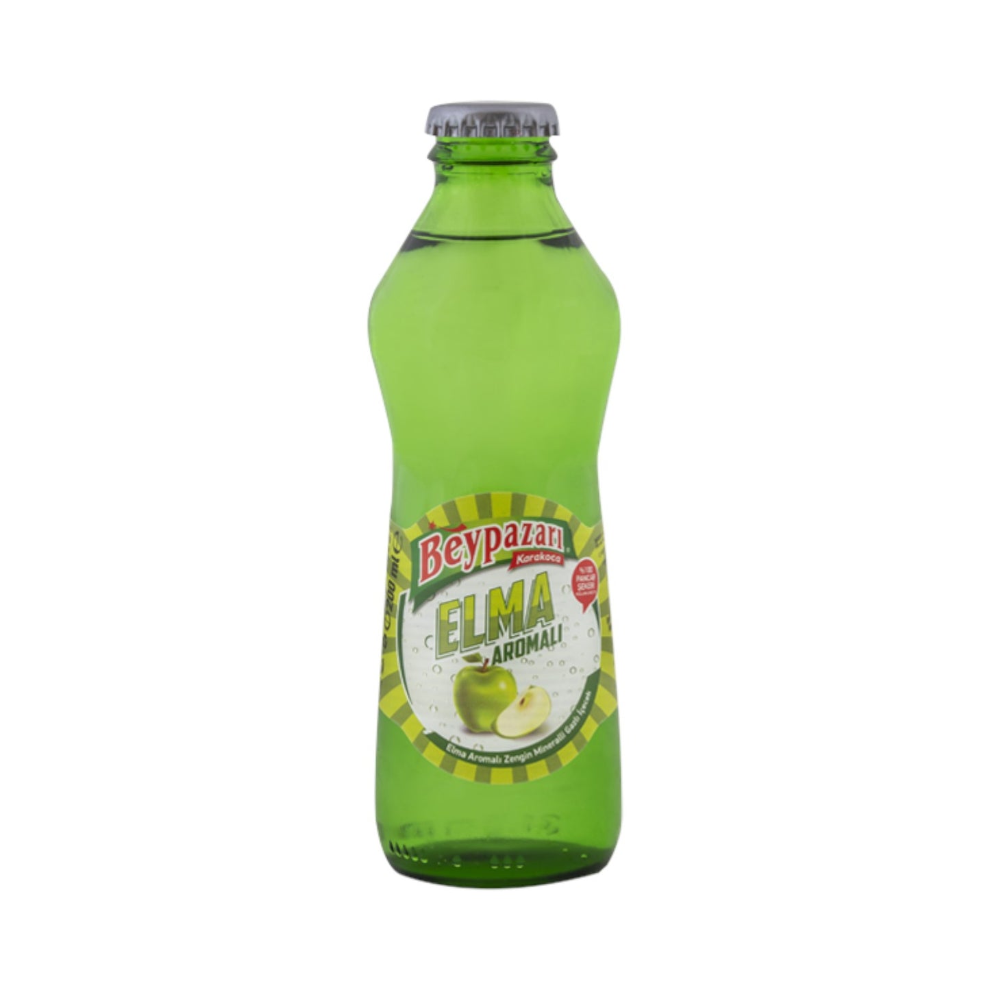 Beypazarı Mineral Water - Flavored Glass Bottle 0.2 L (Apple)