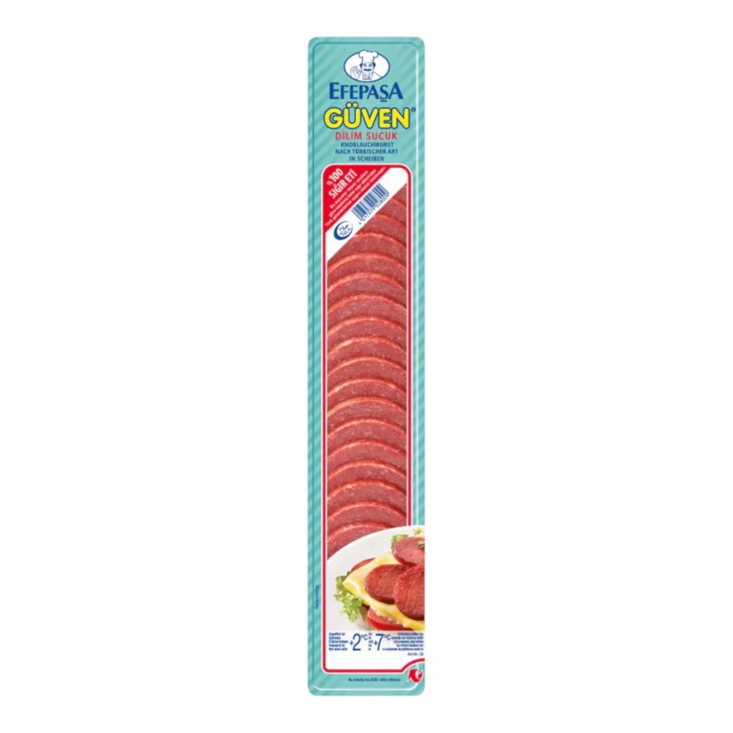 Efepaşa Güven Dilim Sucuk - 200 gr