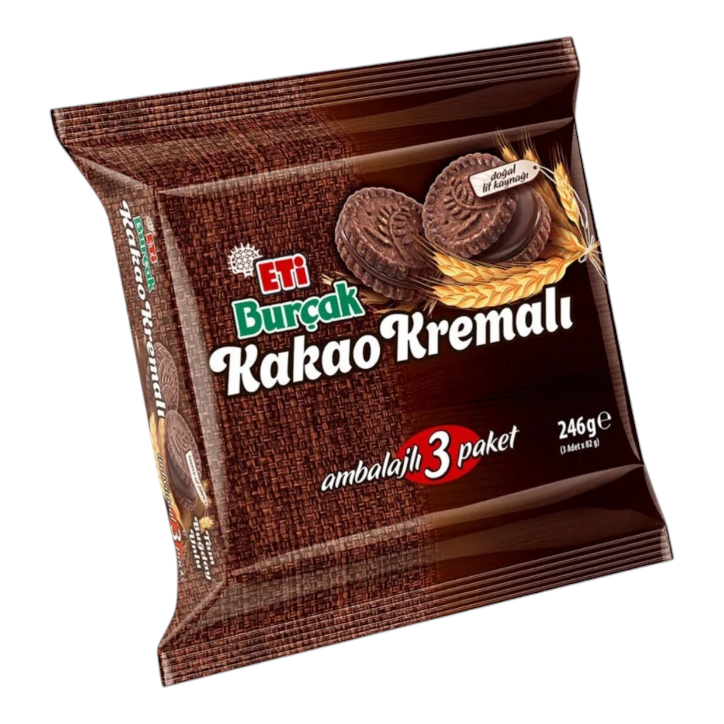 Eti Burçak Kakao Kremalı 4lü 400 g