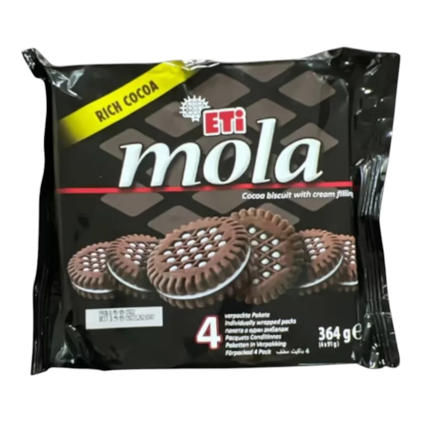 Eti Mola (Nero) Kakaolu Bisküvi 364 g