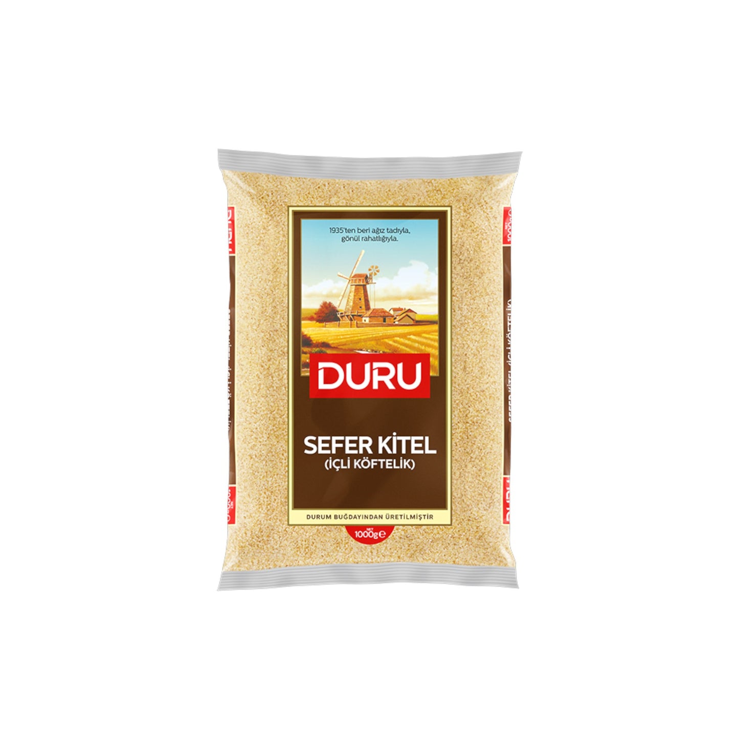 Duru Sefer Kitel Bulgur (İçli Köftelik) 1 Kg