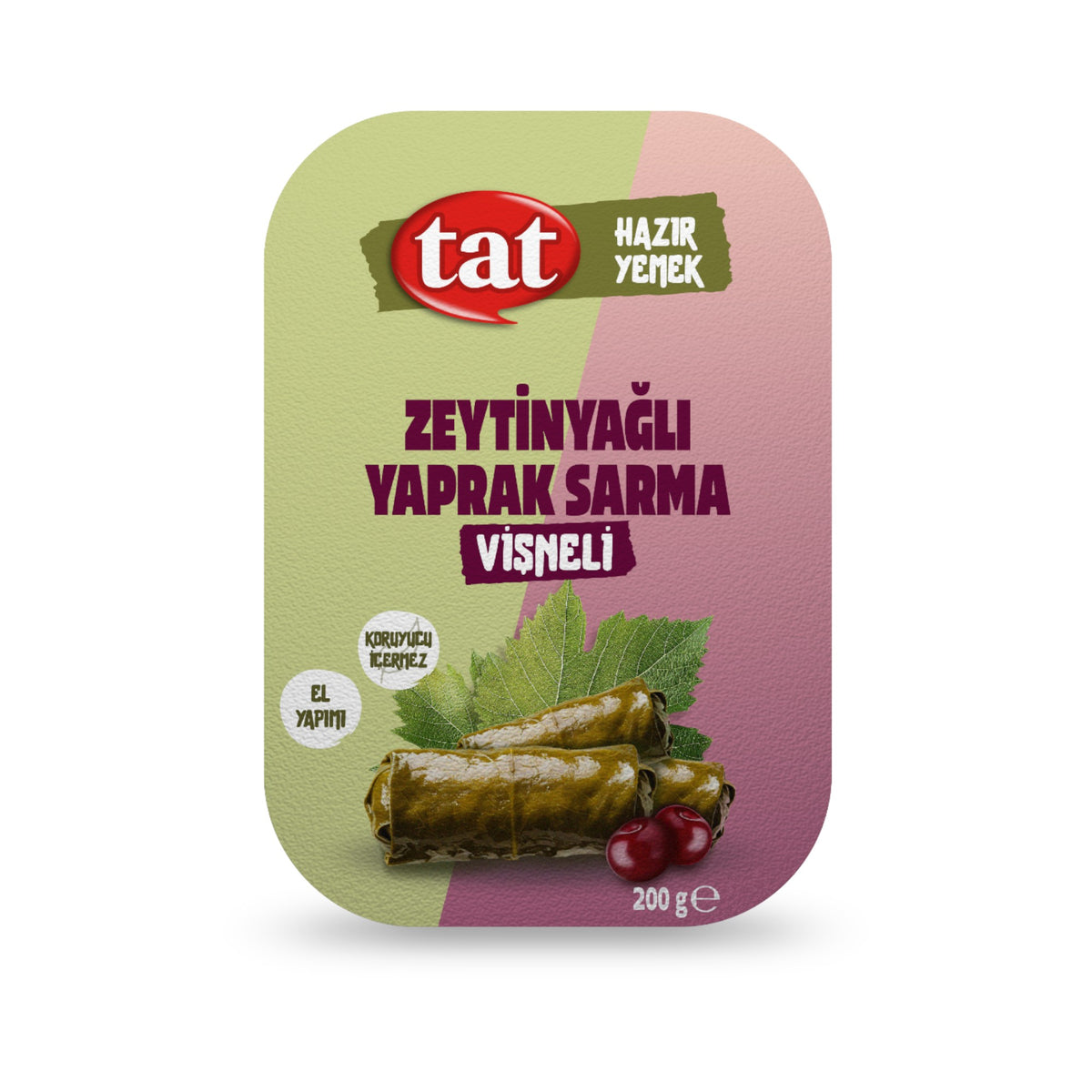 Tat Zeytinyağlı Vişneli Yaprak Sarma 200 g