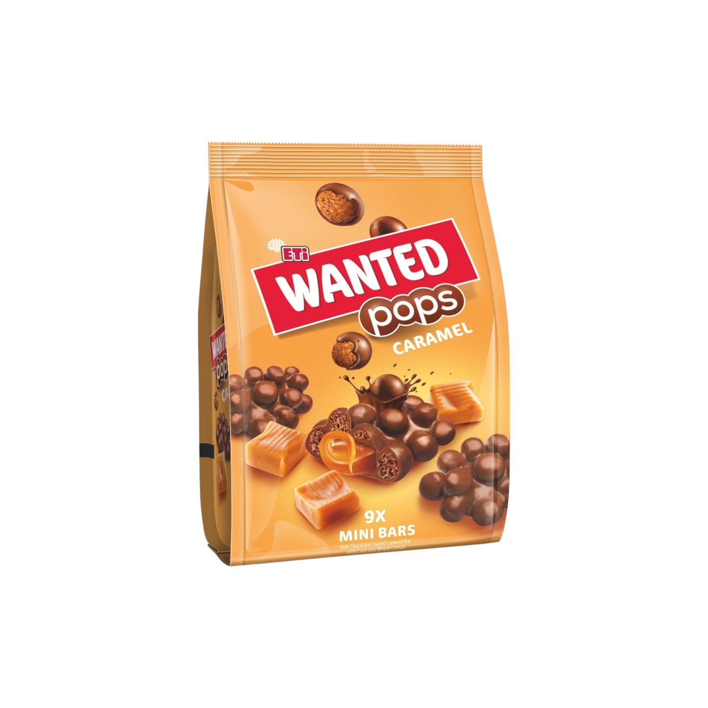Eti Wanted Pops Caramel Mini 126 g