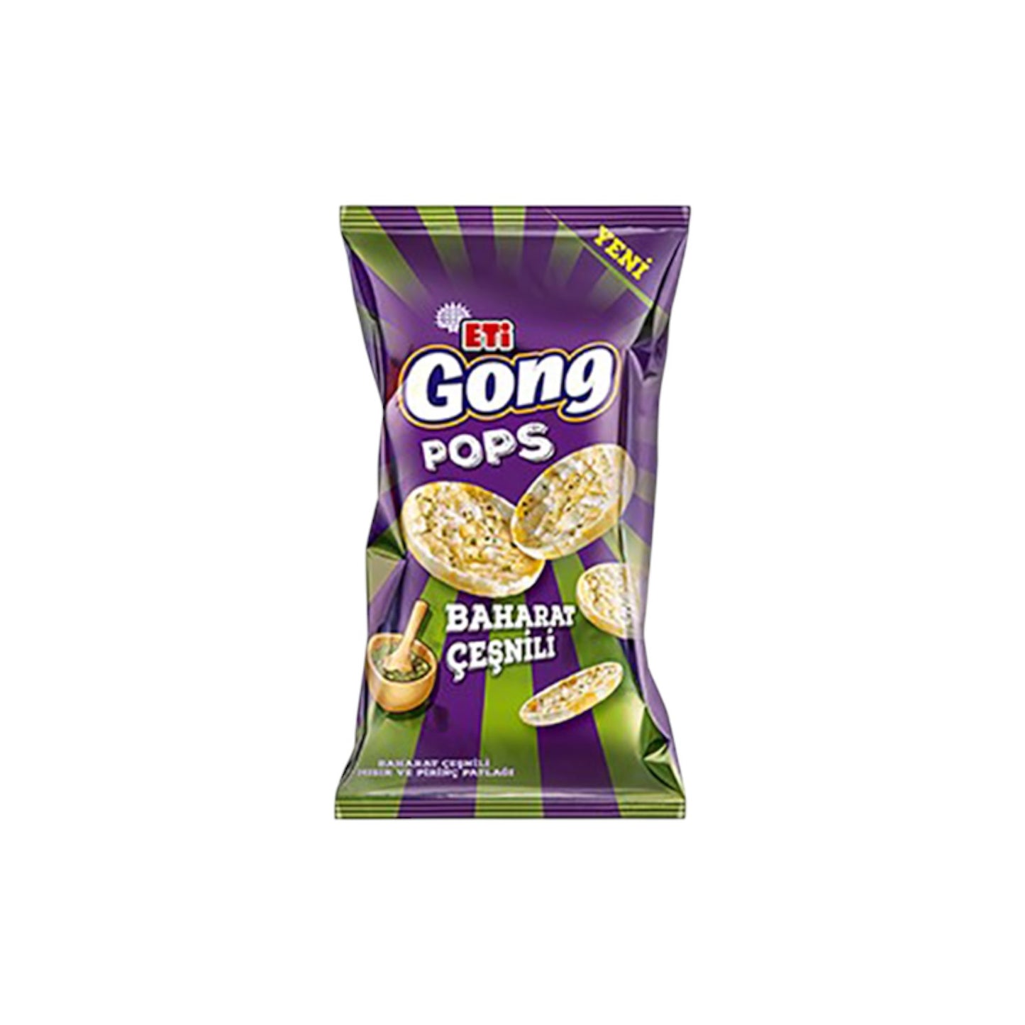 Eti Gong Pops Baharatlı 80 g