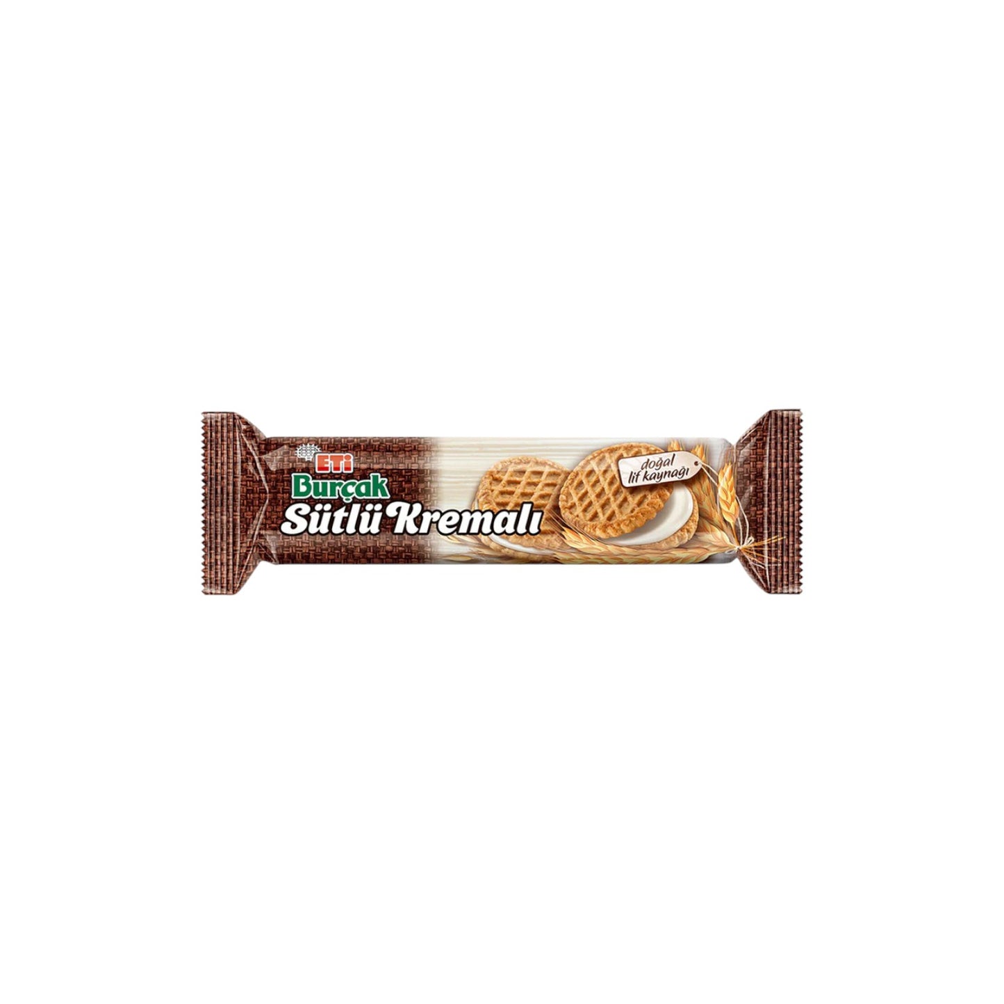 Eti Burçak Milk Cream Oatmeal Biscuits - 100 Grams