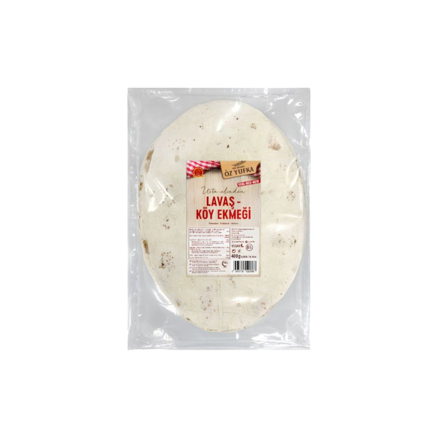 Özyufka Lavaş Köy Ekmeği 400 g