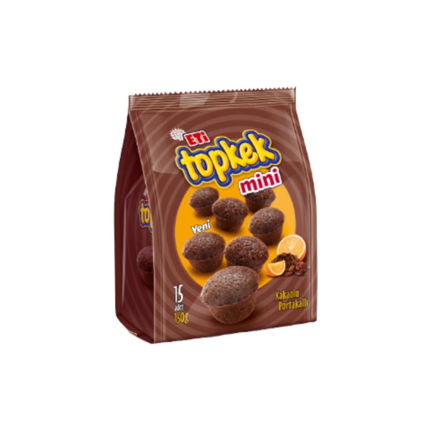 Eti Topkek Mini Kakaolu Portakallı 150 g