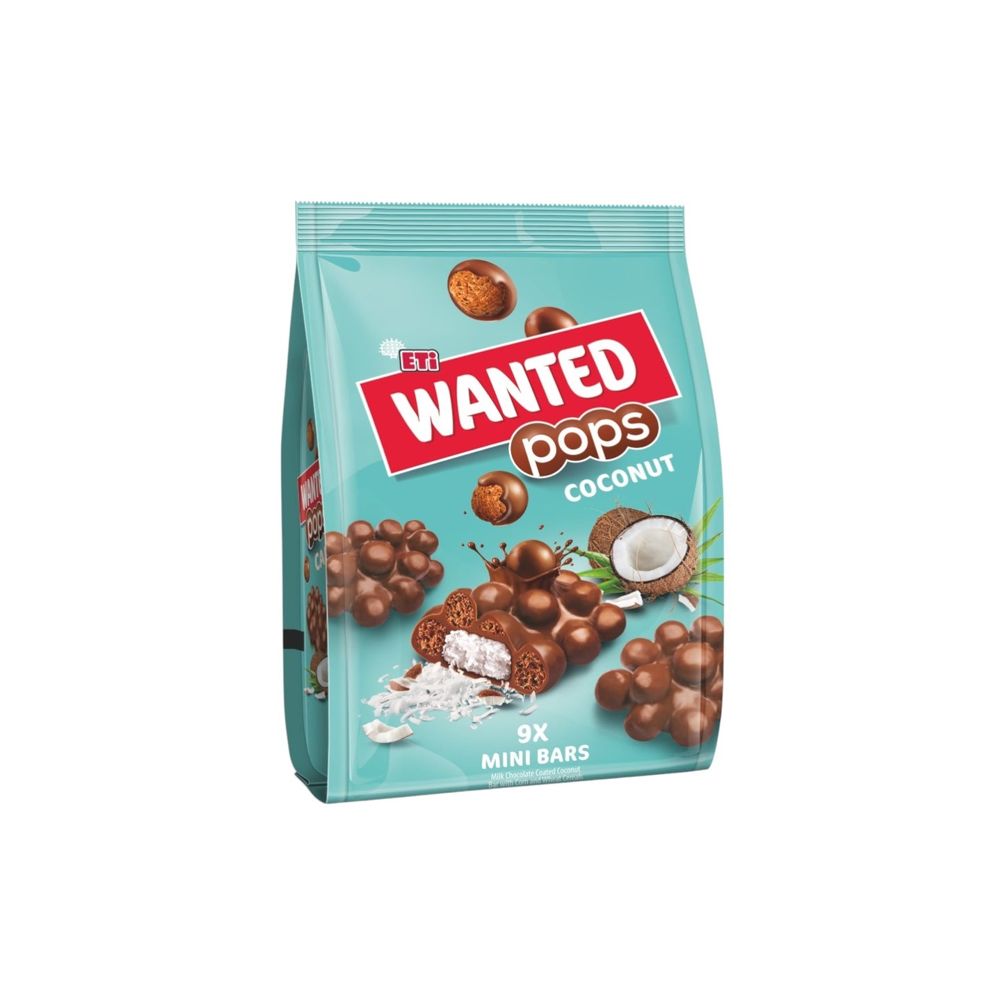 Eti Wanted Pops Coconut Mini 126 g