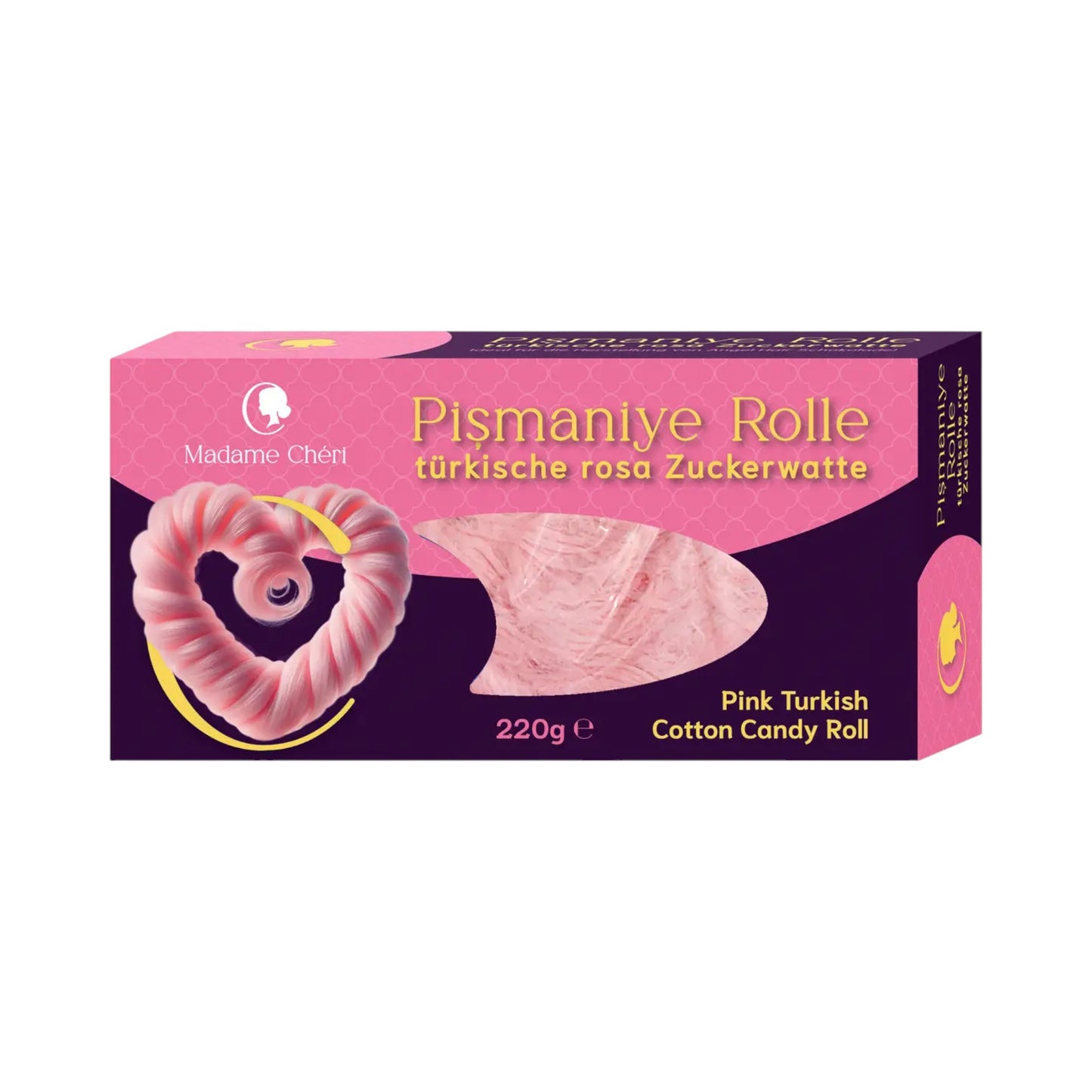 Madame Cheri Pişmaniye Güllü Pembe 220 g