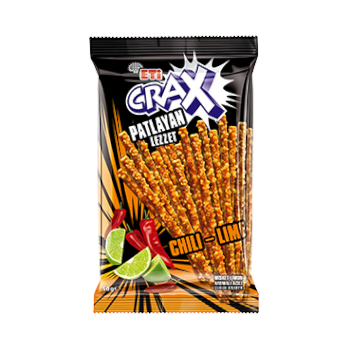 Eti Gong Chili & Lime 50 g