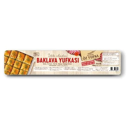 Öz Yufka Baklava Yufka - 480 Gr