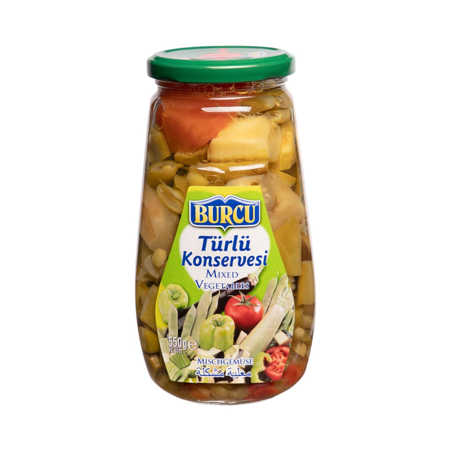 Burcu Türlü Konservesi 550 g