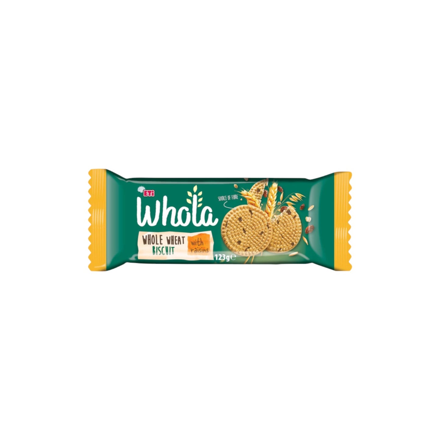Eti Burçak (Whola) Üzümlü Kepekli Bisküvi 123 g