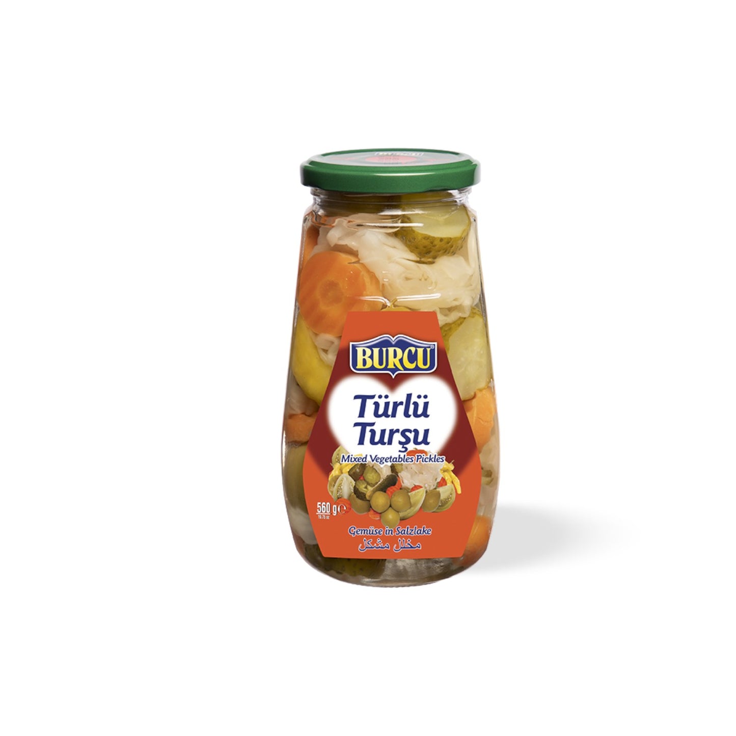 Burcu Karışık Türlü Turşu 560 g