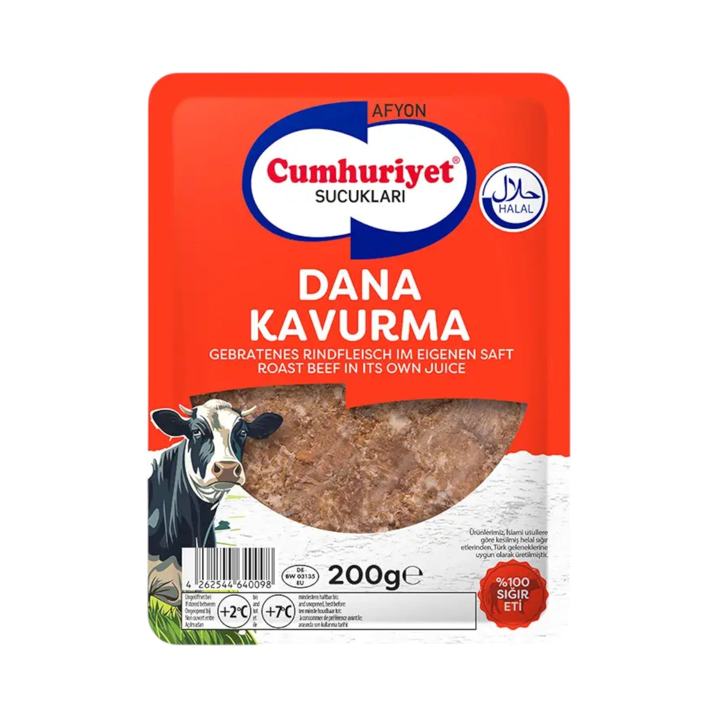 Cumhuriyet Sucukları Kavurma 200g