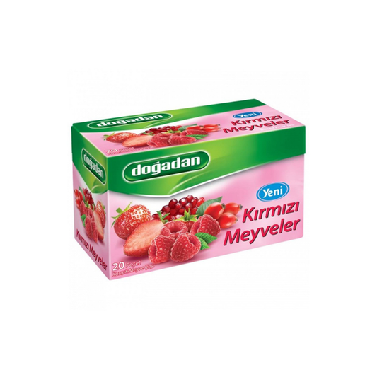 Rote Früchte-Mischfrüchtetee aus der Natur – 20er-Pack
