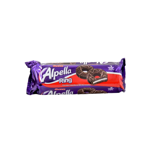 Alpella Ring Chocolate Coated Marshmallow Biscuit - 7x27 gr