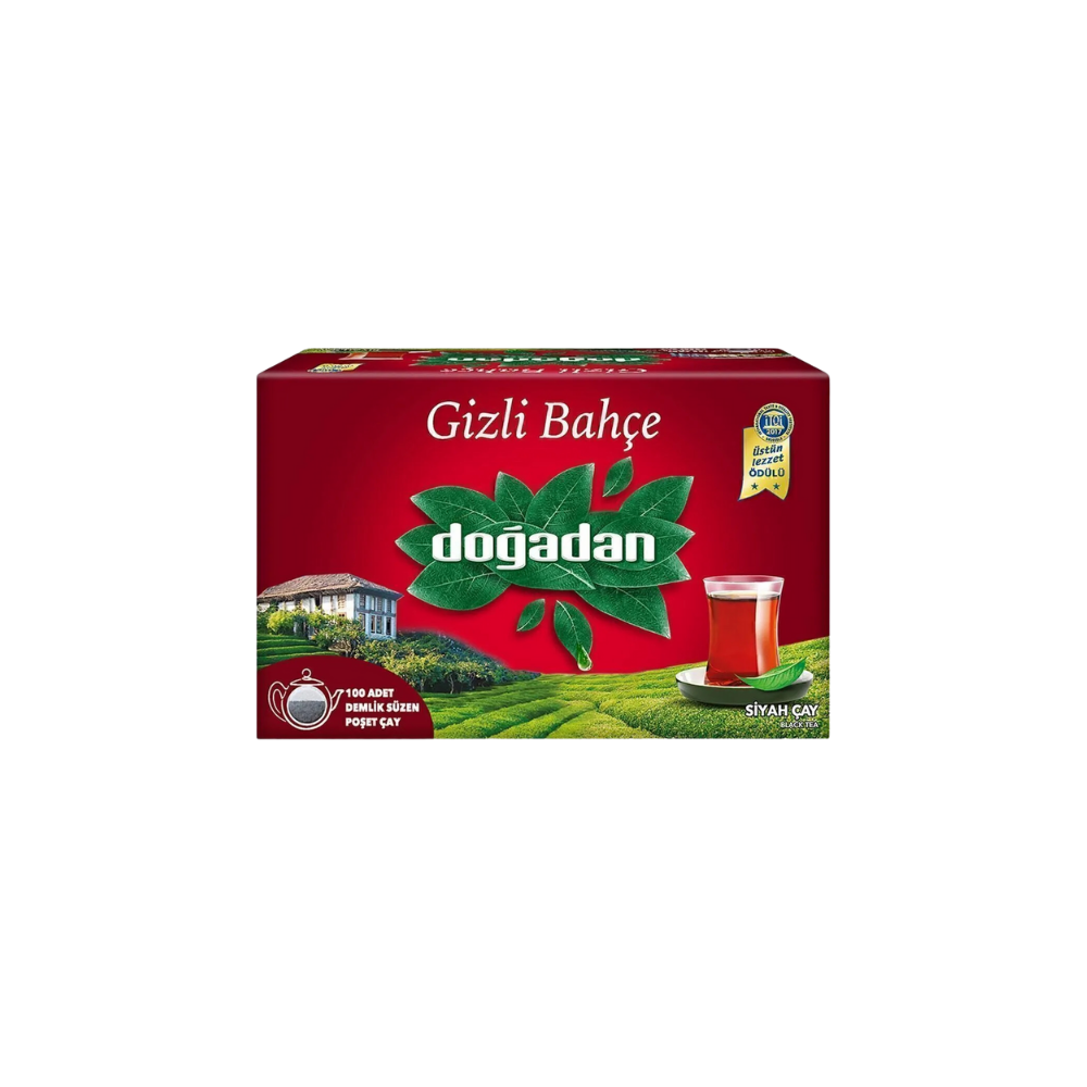 Doğadan Secret Garden Schwarztee – 20er-Packung