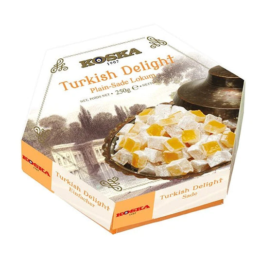 Koska Plain Turkish Delight - 250 Gr