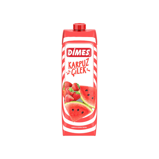Dimes Karpuz Çilek Meyve Suyu - 1 Litre