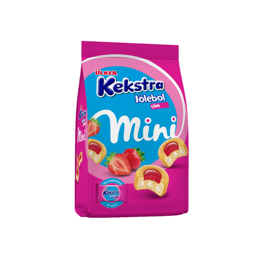 Ulker Kekstra Jelly Strawberry Mini Cake - 150 gr