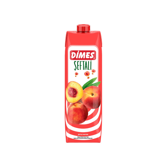 Dimes Şeftali Meyve Suyu - 1 Litre