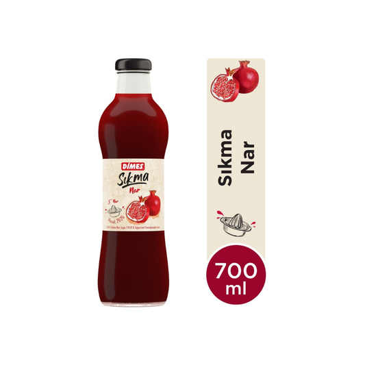 Dimes Sıkma Nar - 700 Mililitre (Cam Şişe)