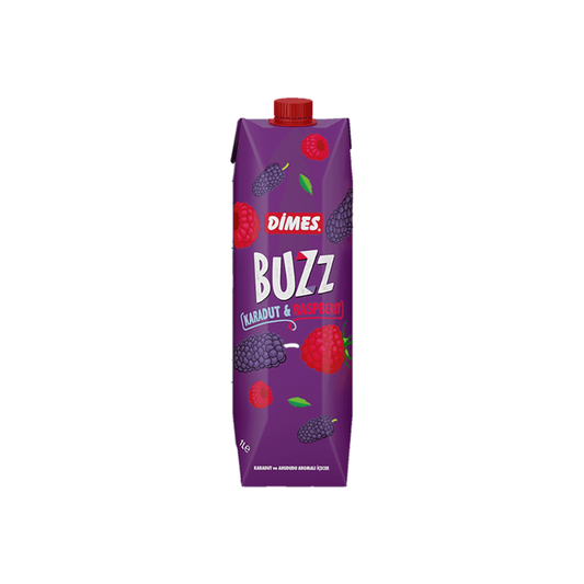 DIMES Buzz Karadut ve Ahududu Meyve Suyu - 1 Litre