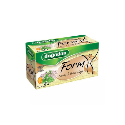 Doğadan Form Teatox Brennnesselblatt-Minze-Mischkräutertee – 20er-Pack