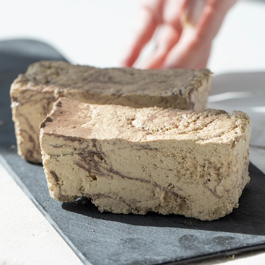 Servet Fethiye Tahini Halva mit Kakao – 400 Gramm
