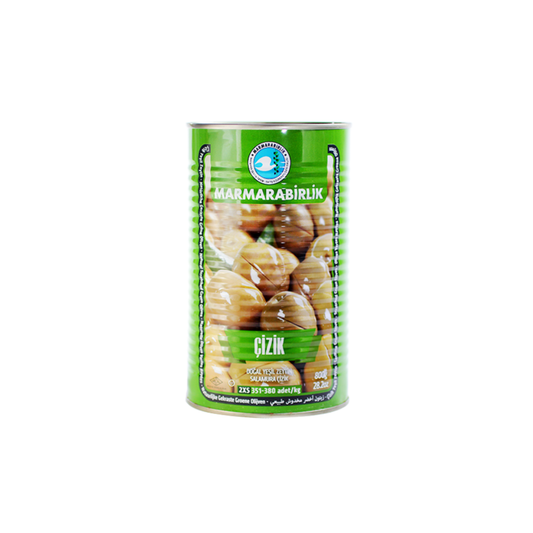 Marmarabirlik Green Scratched Olives - 800 gr